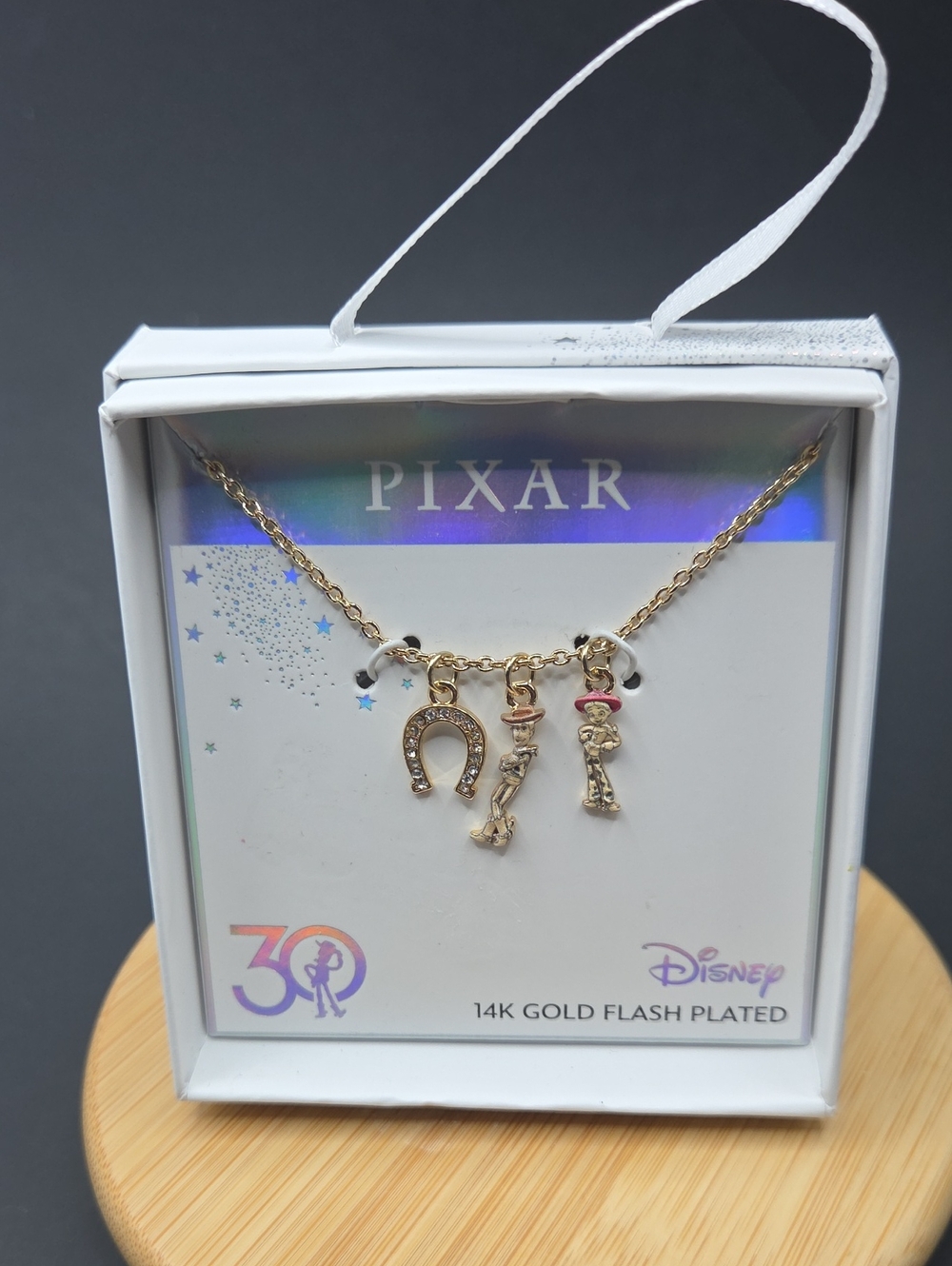 Disney Pixar Toy Story 30th Anniversary Necklace With Charms